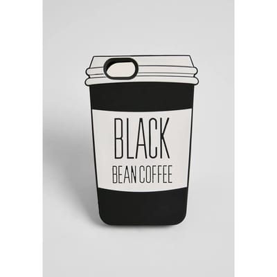 Mister Tee Hoodie Phonecase Koffiekop iPhone 7/8, SE Zwart/White
