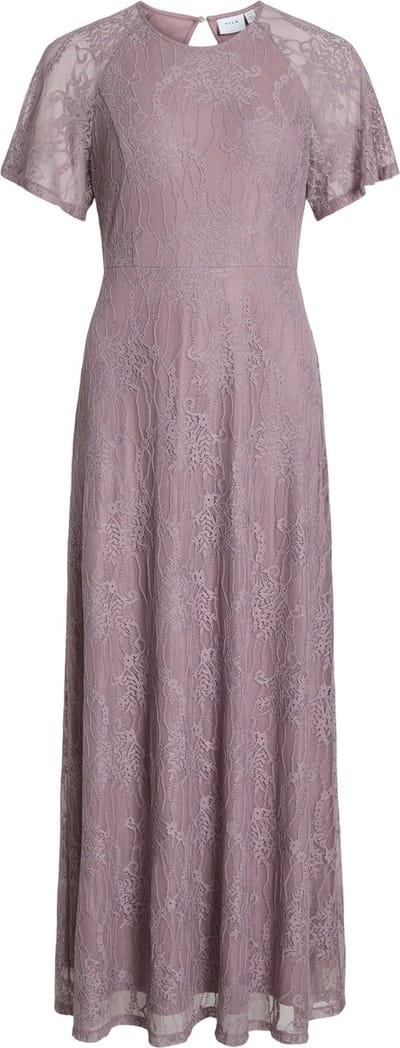 VILA - VIFEMMA S/S LACE DRESS - NOOS/DC - Dames - Maxi jurken