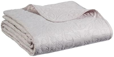 Atmosphera Bedsprei Arabesque - beige - 240 x 260 cm - polyester - luxe motief - plaid