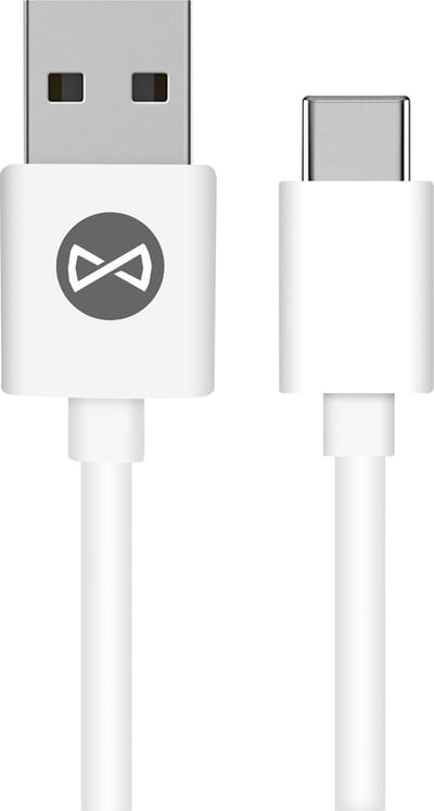 USB naar USB Type C Kabel Snel opladen en synchroniseren 1m Forever White