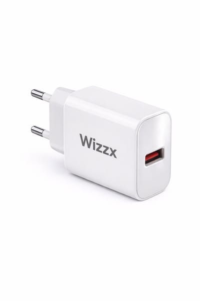 Wizzx- USB Type-A Adapter 18 Watt - Universeel - Krachtige oplaad adapater