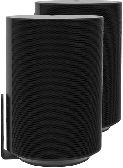 Cavus Ultra Slim Draaibare Muurbeugel voor Sonos ERA 100 – Set van 2 - Zwart