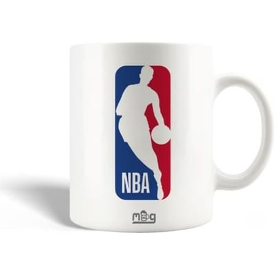 Mug en Céramique NBA Sportive Logo Bleu Rouge