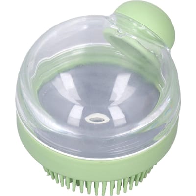 Hond Kat Badborstel Kam Verwijder Drijvend Haar Zachte Silicone Huisdier Verzorging Massageborstel white