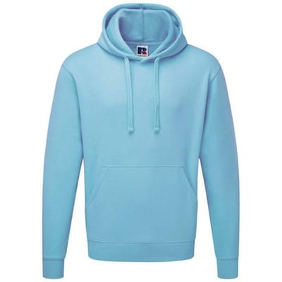 Russell Kleuren Heren Hooded Sweatshirt / Hoodie (Hemelsblauw)