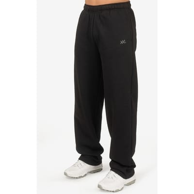 XXL Sportswear Straight Leg Joggers - Black Zwart XL