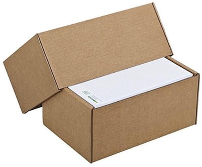 Telescopische Boxen - Verhuisdozen Opbergdozen - Veilig Verzenden - In Hoogte Verstelbaar - 44 x 32 x 14 cm - Bruin