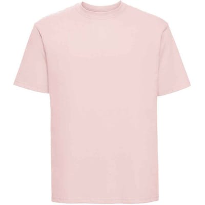 Russell Heren Ringspun Cotton Classic T-shirt (Poederroos)