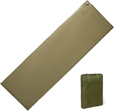 Zelfopblazend Kampmatje voor Militair Gebruik - Olijfgroen