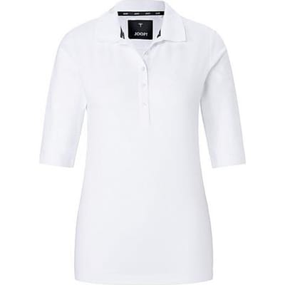 Poloshirt knoopsluiting Van Joop! wit