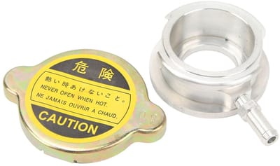 Dailygoods- Tankdekselset 40 mm - Robuust - Lekvrij - Aluminiumlegering - Afsluitdop - Eenvoudige installatie - Radiatordop