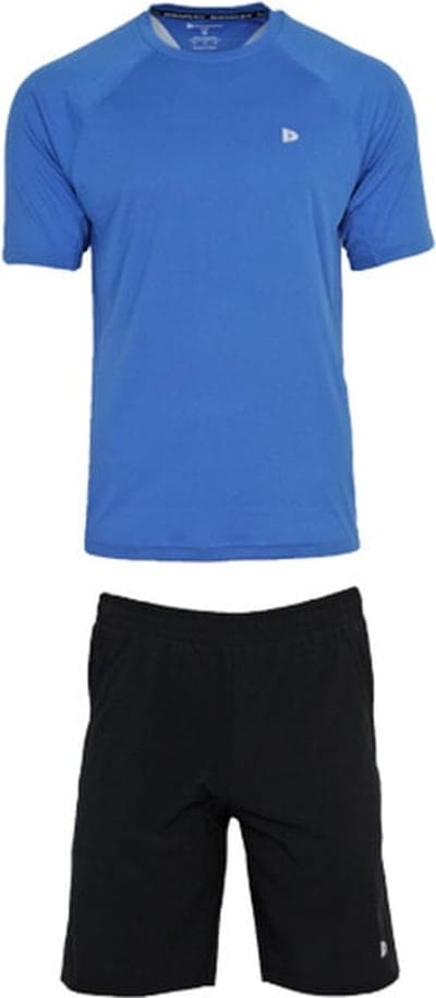 Donnay - Multi Sportset Jim - Trainingsset - Black/True blue (535) - maat M