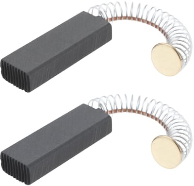 Dailygoods- Koolborstels 1 Paar - Compatibel met Miele C1/C2/C3 - Materiaal: Koolstof - Afmetingen: 32 x 11 x 6,1 mm - Eenvoudig te installeren - Herstel zuigkrachtprestaties - Stofzuigerborstels