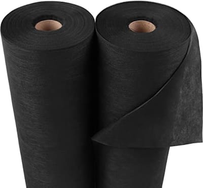 Tuinvlies Zwart 1,6m 50g - UV-bescherming voor Optimaal Bodemvocht