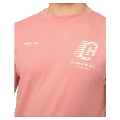 Crosshatch Heren Morville Katoenen T-Shirt (Roze)