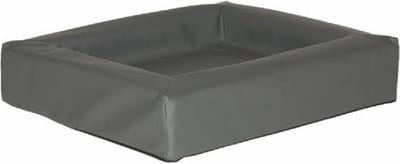 Topmast Loungebed Hondenkussen Leatherlook Antraciet 85 x 70 cm
