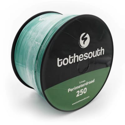 To the South® 3.4mm Universeel Perimeterdraad / Begrenzingsdraad geschikt voor alle Robotmaaiers - 250 meter