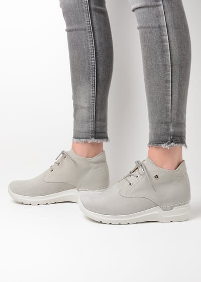 Wolky Veterschoenen Truth lichtgrijs nubuck