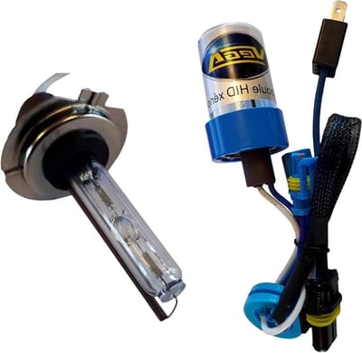 HID Xenon Gloeilamp - Autolamp H7 - Autoverlichting Verbeteren - Metalen Basis - 55 Watt - Blauw Wit