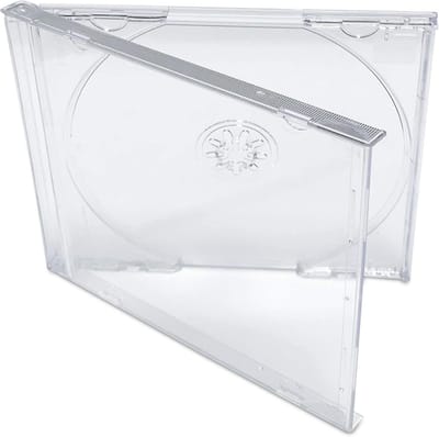 Standaard Clear CD Jewel Case - 10 Pack
