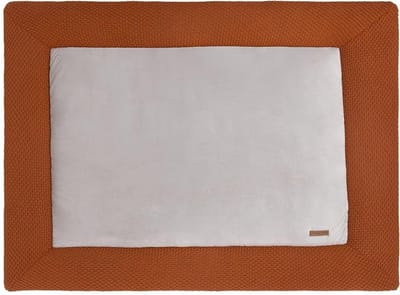 Baby's Only Gebreid boxkleed Flavor - Parklegger - Speelkleed - Roest - 80x100 cm - Extra dik - Boxmatras - Tweezijdig te gebruiken