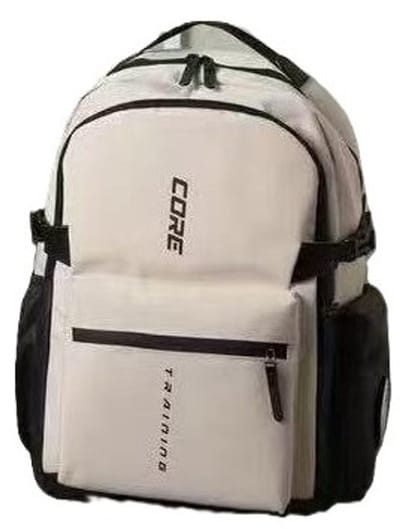 TK-S Rugzak, Beige en Ruim, 30 Liter, 17,3 inch laptop, drankflesvak. (50x30x20cm)