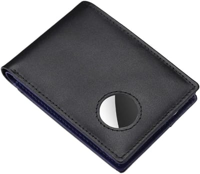 KZQ Dun Bifold Portemonnee Voor Heren Van Pu Leer Met Rfid Blokkering - Creditcardhouder En Muntenzakje - Lichtgewicht En Antidiefstal Design In Zwart