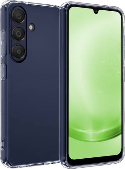 Hoesje Geschikt voor Samsung Galaxy A25 - Sterk & Shockproof - Hoes Cover - Siliconen Case - Transparant