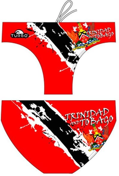 Turbo Trinidad Tobago Zwemslip Rood XL Man
