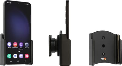 Brodit houder geschikt voor Samsung Galaxy S23 Passieve houder met swivelmount