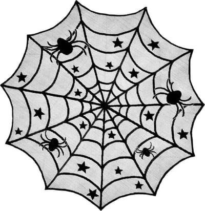 Halloween Tafellaken Tafel Decoratie Halloween Decoratie Halloween Versiering Tafelkleed Zwart - 1 Stuk