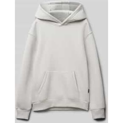 Hoodie met labeldetail, model 'ORLA'