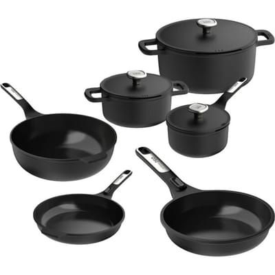 BergHOFF Leo Phantom Pannenset 6-Delig Downdraft