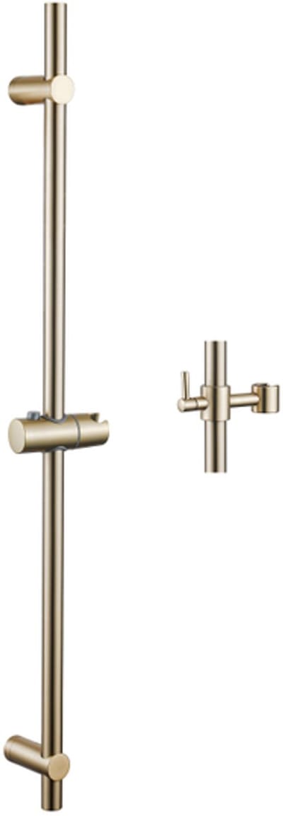 FugaFlow Eccelente Sobrado Glijstang - 90cm - glijstuk - Geborsteld Messing