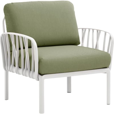Nardi Komodo Fauteuil - bianco - giungla Sunbrella®
