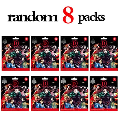 2-24 stuks Anime Demon Slayer figuren Mystery Box Blind Box Speelgoed Cadeaus PVC model Volwassenen Decoratief Kinderen verjaardag Kerstcadeaus