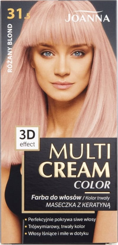 Joanna - Multi Cream Color Hair Dye 31.5 Rose Blonde