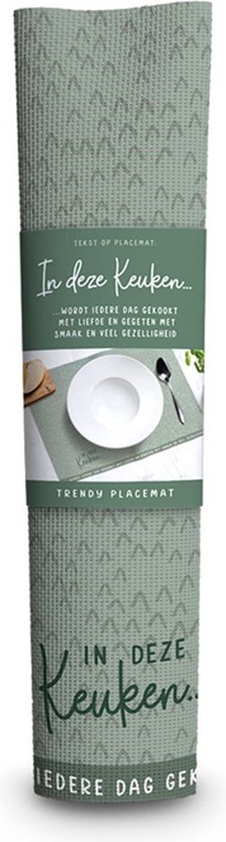 Trendy Placemat In deze keuken