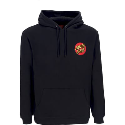 Classic Dot Chest Hood Herensweatshirt Zwart