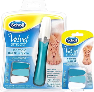 Elektrisch nagelvijl  - Scholl – Scholl Velvet Smooth - Nagelverzorging – Nagelbehandeling.