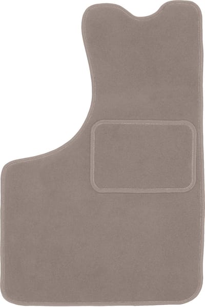 Bestuurdersmat beige voor: Skoda 105 / 120 / 130 sedan (1976-1990)