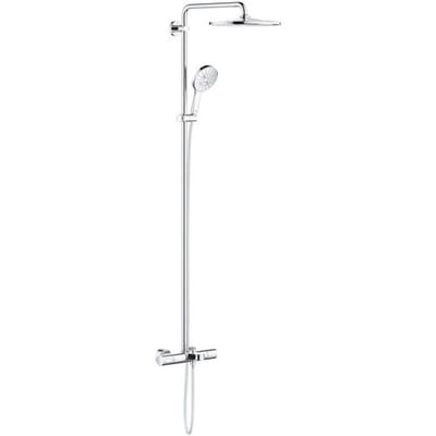 Grohe Rainshower SmartActive 310 shower system with thermostatic mixer, incl. bath spout 26657000