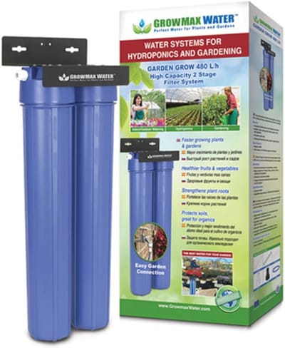 Waterfiltersysteem voor Planten met Hoge Capaciteit - 2-Traps Systeem voor Kleine Tuinen en Kamerplanten