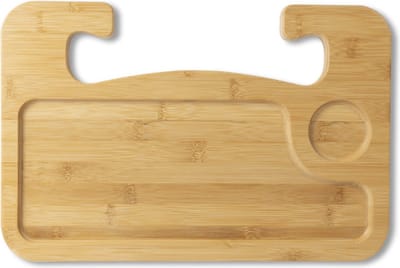 Silvergear Auto Tafel en Dienblad voor Stuur - Bamboe - Auto-organizer
