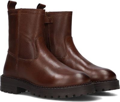 Omoda K001083 Enkelboots - Enkellaarsjes - Jongens - Cognac - Maat 28