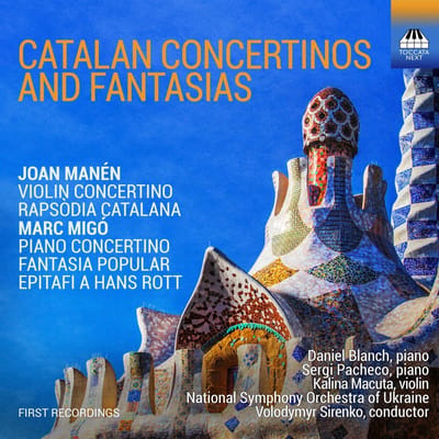 Daniel Blanch, Sergi Pacheco, Kalina Macuta, National Symphony Orchestra Of Ukraine, Volodymyr Sirenko - Catalan Concertinos And Fantasias (CD)