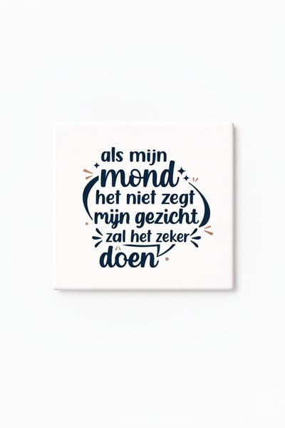 Tegel met Uniek Design | Ontwerp Jouw Eigen Tegel | Handgemaakt Cadeau voor Elk Interieur | Gepersonaliseerd op Aanvraag | Enkel of Grote Bestelling