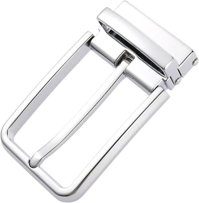Riemgespen Heren - Gesp Set - Kleding Reparatie - Zinklegering Materiaal - 35 mm - Zilver