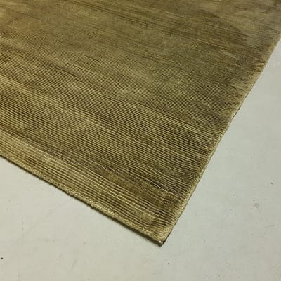 Rond Vloerkleed Felva Viscose Silk Groen - Rond 180 Ø - (L)