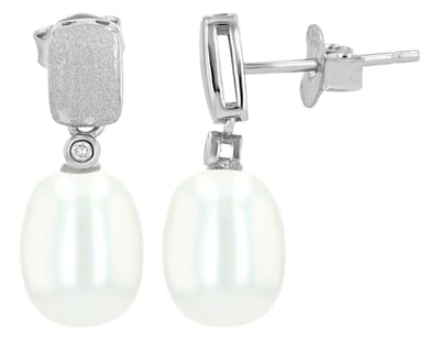 AKZENT Akzent dames oorbel "Mella" van 925 Sterlingzilver, gerhodineerd, duurzaam